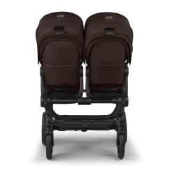 Bugaboo Duo Kinderwagen Donkey 6 Compleet Black - Cocoa Brown