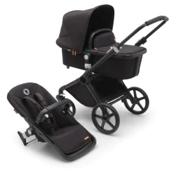 Bugaboo Fox Cub Kinderwagen Compleet Black - Midnight Black
