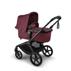 Bugaboo Fox 5 Renew Kinderwagen Compleet Black - Dark Cherry