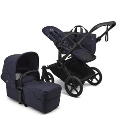 Bugaboo Mono Kinderwagen Donkey 6 Compleet Black - Deep Indigo