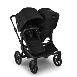 Bugaboo Tweeling Kinderwagen Donkey 6 Compleet Black - Heritage Black