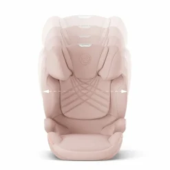 Cybex Autostoel Solution T i-Fix Plus Peach Pink