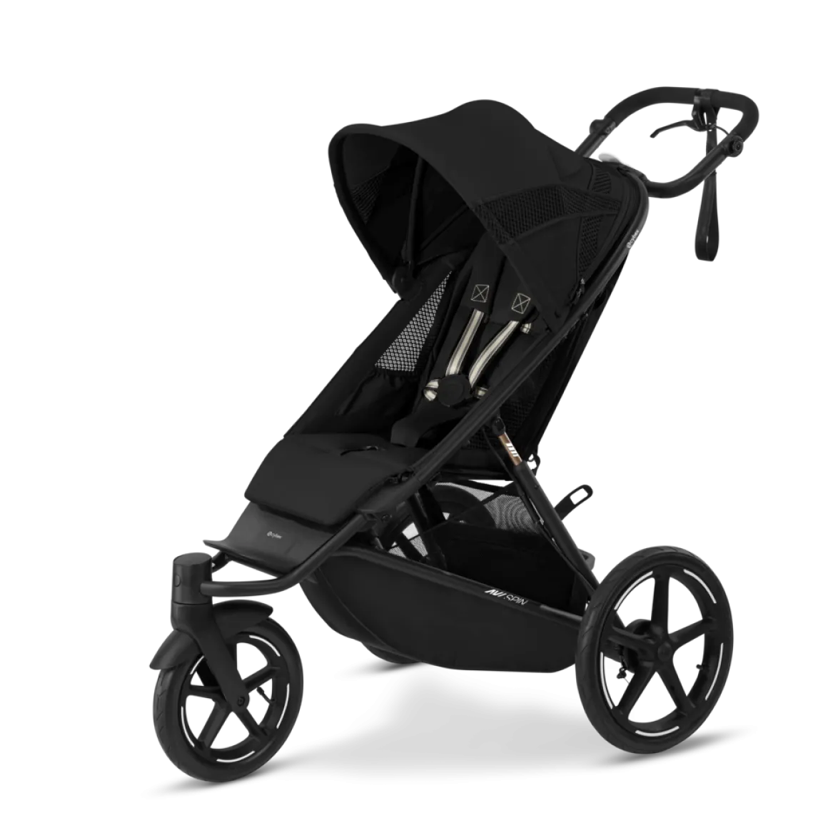 Cybex Avi Spin Kinderwagen Compleet Moon Black