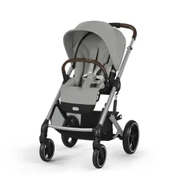 Cybex Balios S Lux Kinderwagen Compleet Stone Grey - Silver Frame