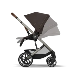 Cybex Balios S Lux Kinderwagen Compleet Chocolate Brown - Taupe Frame