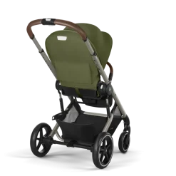 Cybex Balios S Lux Kinderwagen Compleet Moss Green - Taupe Frame