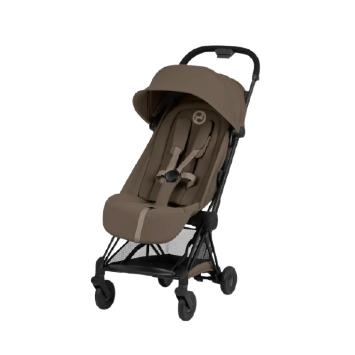 Cybex Buggy Coya Comfort Matt Black Frame – Coconut Brown