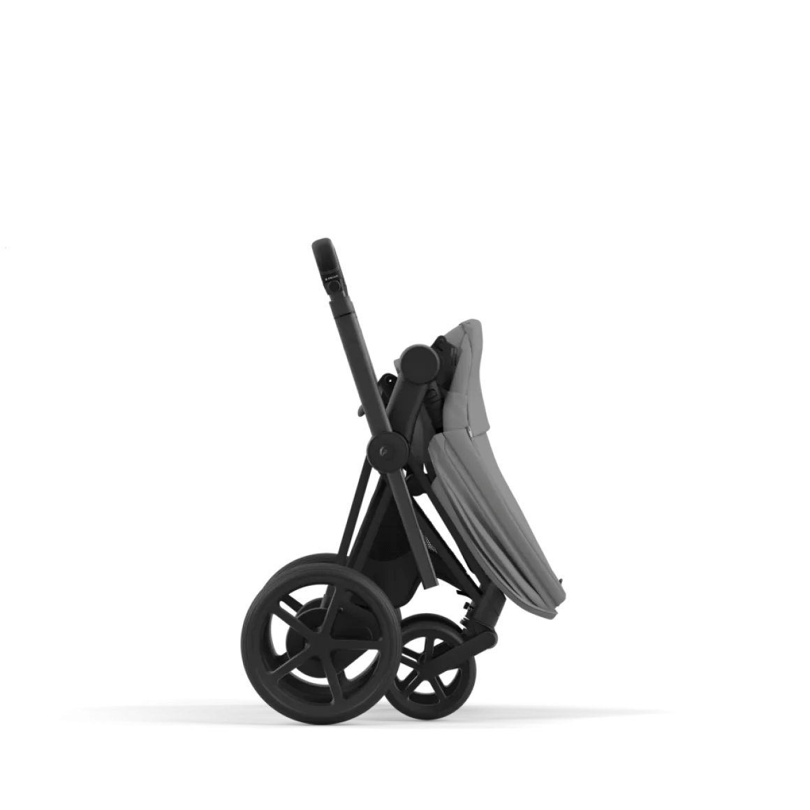 Cybex E-Priam Kinderwagen Compleet Mirage Grey - Matt Black Frame
