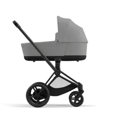 Cybex E-Priam Kinderwagen Compleet Mirage Grey - Matt Black Frame