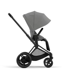 Cybex E-Priam Kinderwagen Compleet Mirage Grey - Matt Black Frame