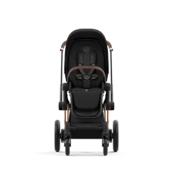 Cybex E-Priam Kinderwagen Compleet Sepia Black - Rosegold Frame