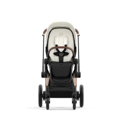 Cybex E-Priam Kinderwagen Compleet Off White - Rosegold Frame