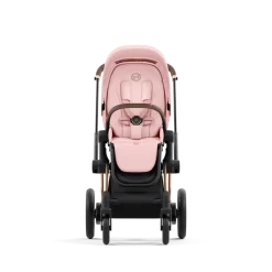 Cybex E-Priam Kinderwagen Compleet Peach Pink - Rosegold Frame