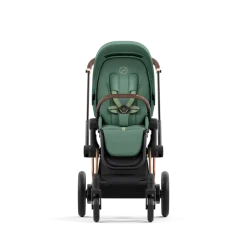 Cybex E-Priam Kinderwagen Compleet Leaf Green - Rosegold Frame
