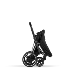 Cybex E-Priam Kinderwagen Compleet Sepia Black - Chrome Black Frame