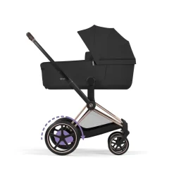 Cybex Kinderwagen e-Priam 5 Compleet Comfort Rosegold Frame - Sepia Black