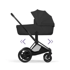 Cybex Kinderwagen e-Priam 5 Compleet Style Matt Black Frame