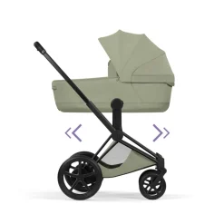 Cybex Kinderwagen e-Priam 5 Compleet Style Matt Black Frame