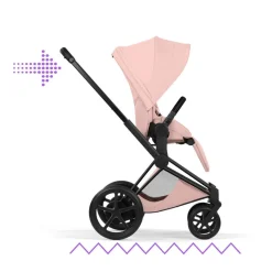 Cybex Kinderwagen e-Priam 5 Compleet Style Matt Black Frame