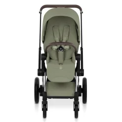 Cybex Kinderwagen e-Priam 5 Compleet Style Chrome Brown Frame