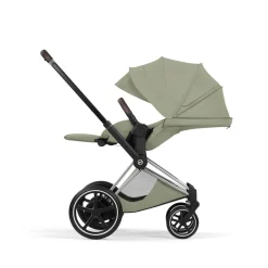 Cybex Kinderwagen e-Priam 5 Compleet Style Chrome Brown Frame