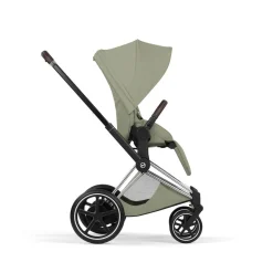 Cybex Kinderwagen e-Priam 5 Compleet Style Chrome Brown Frame