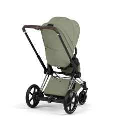 Cybex Kinderwagen e-Priam 5 Compleet Style Chrome Brown Frame