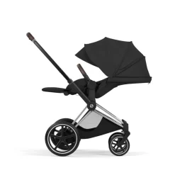 Cybex Kinderwagen e-Priam 5 Compleet Style Chrome Brown Frame