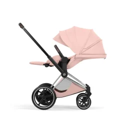 Cybex Kinderwagen e-Priam 5 Compleet Style Chrome Brown Frame