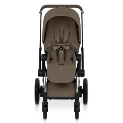 Cybex Kinderwagen e-Priam 5 Compleet Style Chrome Brown Frame