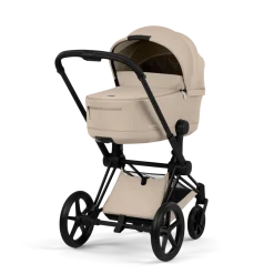 Cybex Kinderwagen Priam 5 Compleet Comfort Matt Black Frame - Cozy Beige