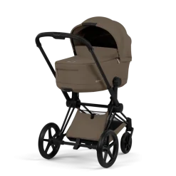 Cybex Kinderwagen Priam 5 Compleet Comfort Matt Black Frame - Coconut Brown