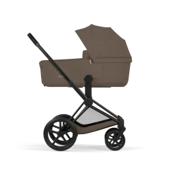 Cybex Kinderwagen Priam 5 Compleet Comfort Matt Black Frame - Coconut Brown