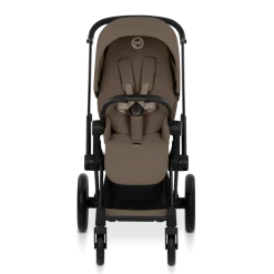 Cybex Kinderwagen Priam 5 Compleet Comfort Matt Black Frame - Coconut Brown