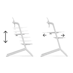 Cybex LEMO 3 in 1 Kinderstoel All White