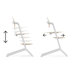 Cybex LEMO 3 in 1 Kinderstoel Sand White