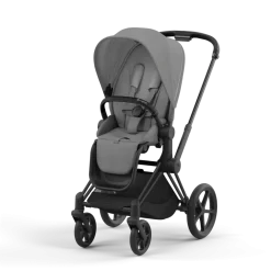 Cybex Priam Kinderwagen Compleet Mirage Grey - Matt Black Frame