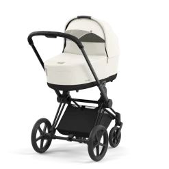 Cybex Priam Kinderwagen Compleet Off White - Matt Black Frame