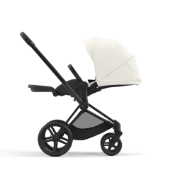 Cybex Priam Kinderwagen Compleet Off White - Matt Black Frame