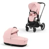 Cybex Priam Kinderwagen Compleet Peach Pink - Matt Black Frame