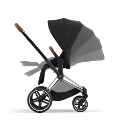 Cybex Priam Kinderwagen Compleet Sepia Black - Chrome Brown Frame