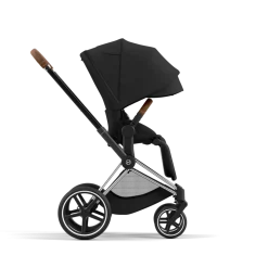 Cybex Priam Kinderwagen Compleet Sepia Black - Chrome Brown Frame