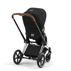 Cybex Priam Kinderwagen Compleet Sepia Black - Chrome Brown Frame