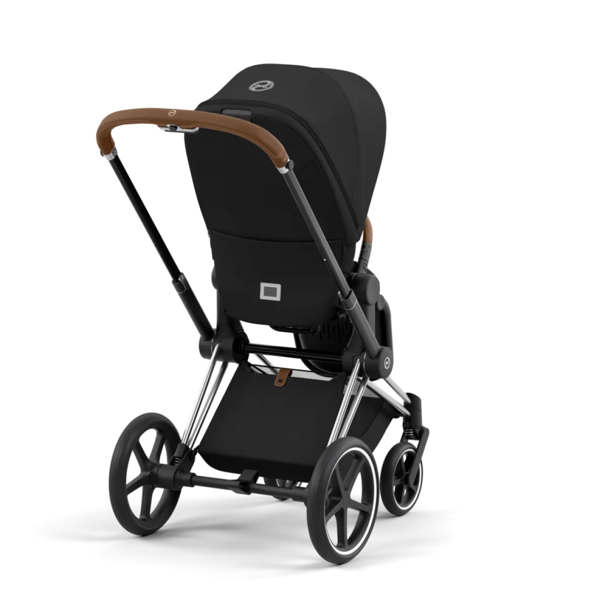 Cybex Priam Kinderwagen Compleet Sepia Black - Chrome Brown Frame
