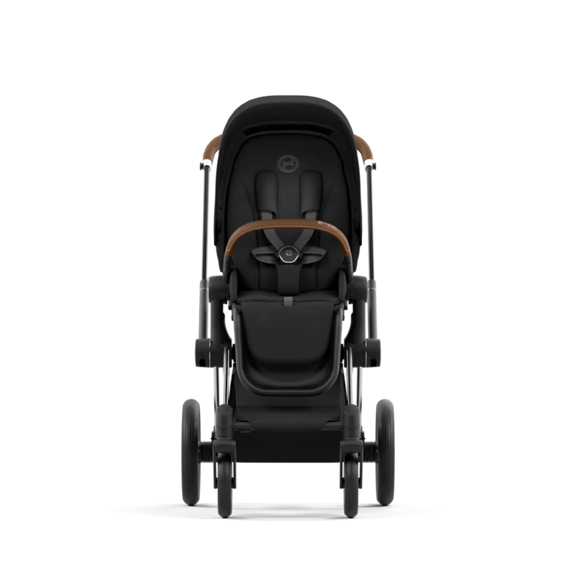 Cybex Priam Kinderwagen Compleet Sepia Black - Chrome Brown Frame