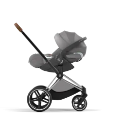 Cybex Priam Kinderwagen Compleet Mirage Grey - Chrome Brown Frame