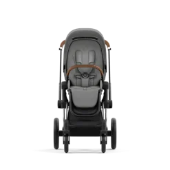 Cybex Priam Kinderwagen Compleet Mirage Grey - Chrome Brown Frame