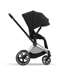 Cybex Priam Kinderwagen Compleet Sepia Black - Chrome Black Frame