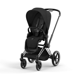 Cybex Priam Kinderwagen Compleet Sepia Black - Chrome Black Frame