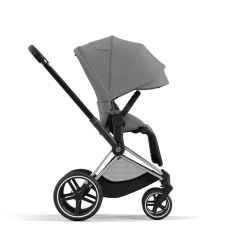 Cybex Priam Kinderwagen Compleet Mirage Grey - Chrome Black Frame